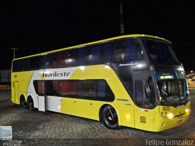 Viação Nordeste 1030 na cidade de Lajes, Rio Grande do Norte, Brasil, por Felipe Gonzalez. ID da foto: 1027418.