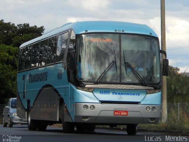 Transnorte - Transporte e Turismo Norte de Minas 46800 na cidade de Montes Claros, Minas Gerais, Brasil, por Lucas  Mendes. ID da foto: 1027736.