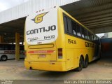 Empresa Gontijo de Transportes 15435 na cidade de Mutum, Minas Gerais, Brasil, por Marcos Pinnheiro Meneses. ID da foto: :id.