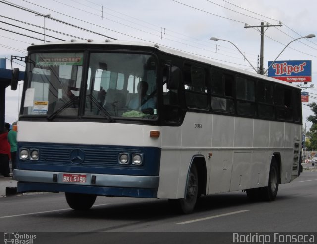 Ônibus Particulares 5190 na cidade de Maceió, Alagoas, Brasil, por Rodrigo Fonseca. Número da foto: #1029743.