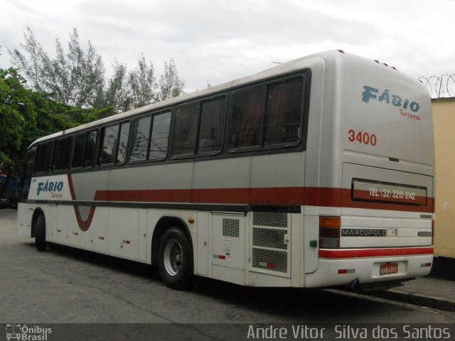 Fábio Turismo 3400 na cidade de Rio de Janeiro, Rio de Janeiro, Brasil, por André Vitor  Silva dos Santos. Número da foto: #1029486.