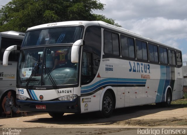 Santur Viagens 115 na cidade de Caruaru, Pernambuco, Brasil, por Rodrigo Fonseca. Número da foto: #1029620.