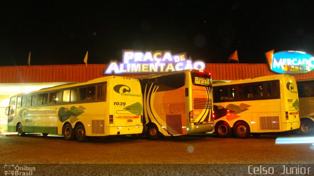 Viação Continental de Transportes 1039 na cidade de Pirassununga, São Paulo, Brasil, por Celso  Junior. Número da foto: #1027812.