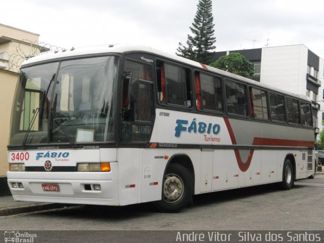 Fábio Turismo 3400 na cidade de Rio de Janeiro, Rio de Janeiro, Brasil, por André Vitor  Silva dos Santos. Número da foto: #1029504.
