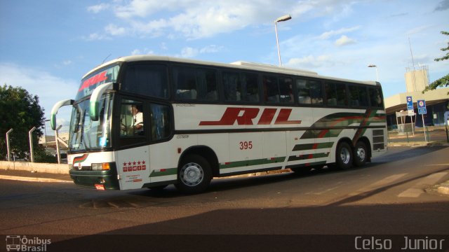 RIL - Rodoviário Ibitinguense Ltda. 395 na cidade de Ribeirão Preto, São Paulo, Brasil, por Celso  Junior. Número da foto: #1027814.