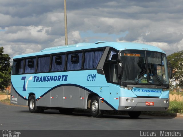 Transnorte - Transporte e Turismo Norte de Minas 47100 na cidade de Montes Claros, Minas Gerais, Brasil, por Lucas  Mendes. Número da foto: #1029957.