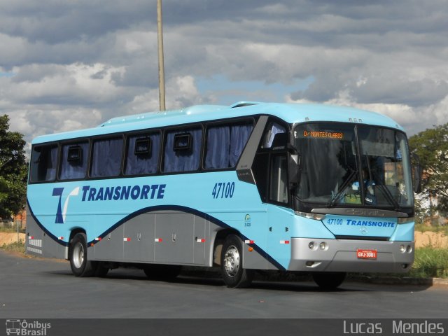 Transnorte - Transporte e Turismo Norte de Minas 47100 na cidade de Montes Claros, Minas Gerais, Brasil, por Lucas  Mendes. ID da foto: 1029957.