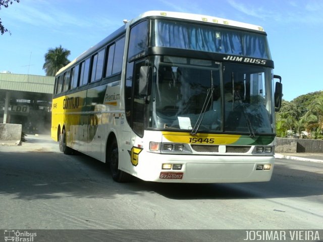 Empresa Gontijo de Transportes 15445 na cidade de Curvelo, Minas Gerais, Brasil, por Josimar Vieira. ID da foto: 1028191.