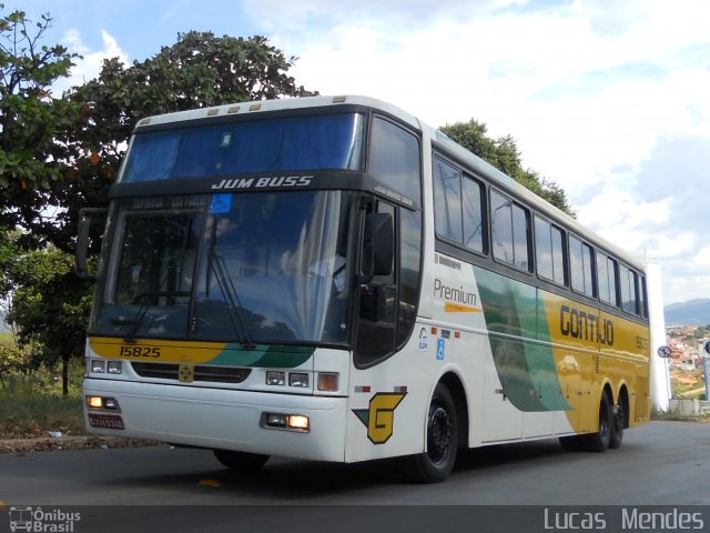 Empresa Gontijo de Transportes 15825 na cidade de Montes Claros, Minas Gerais, Brasil, por Lucas  Mendes. ID da foto: 1029958.