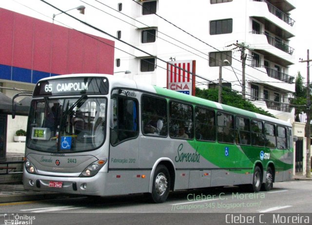 Cidade de Sorocaba - STU 2443 na cidade de Sorocaba, São Paulo, Brasil, por Cleber C.  Moreira. Número da foto: #1030588.