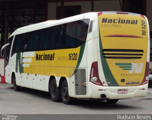 Viação Nacional 16120 na cidade de Paraíba do Sul, Rio de Janeiro, Brasil, por Hudson Neves. Número da foto: #1031005.
