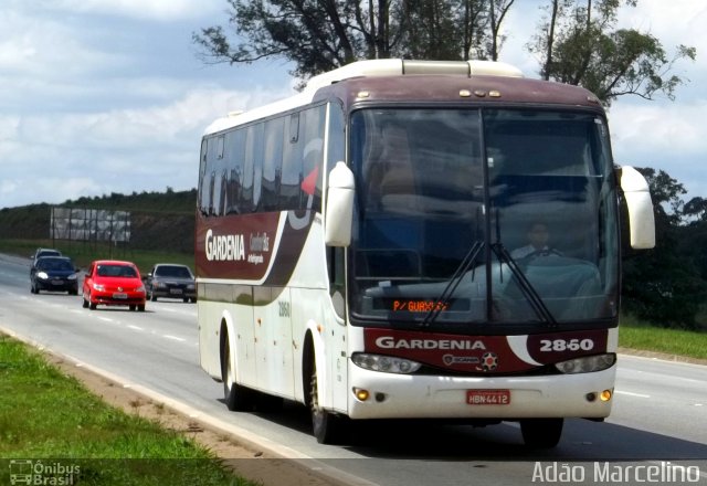 Expresso Gardenia 2860 na cidade de Betim, Minas Gerais, Brasil, por Adão Raimundo Marcelino. Número da foto: #1031877.