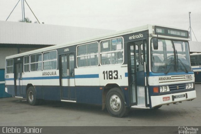 Rápido Araguaia 1183-1 na cidade de Goiânia, Goiás, Brasil, por Clébio Júnior. Número da foto: #1030270.