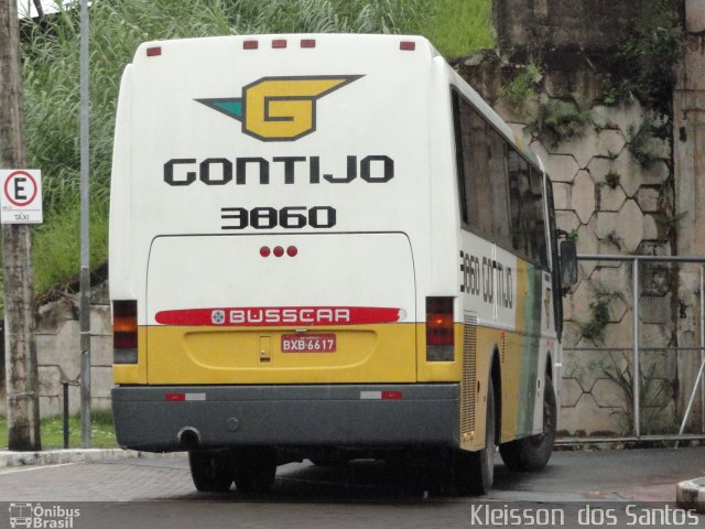 Empresa Gontijo de Transportes 3860 na cidade de Belo Horizonte, Minas Gerais, Brasil, por Kleisson  dos Santos. Número da foto: #1030549.