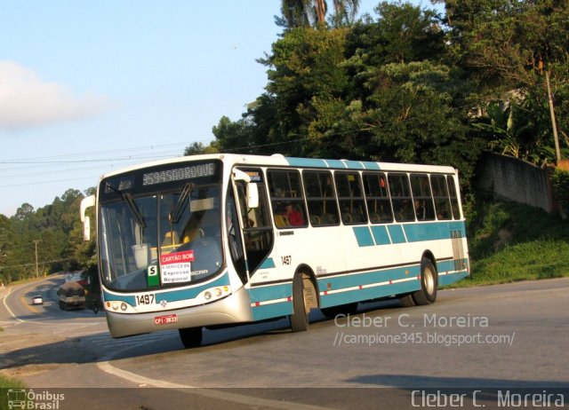 Expresso Regional 1497 na cidade de São Roque, São Paulo, Brasil, por Cleber C.  Moreira. Número da foto: #1030578.