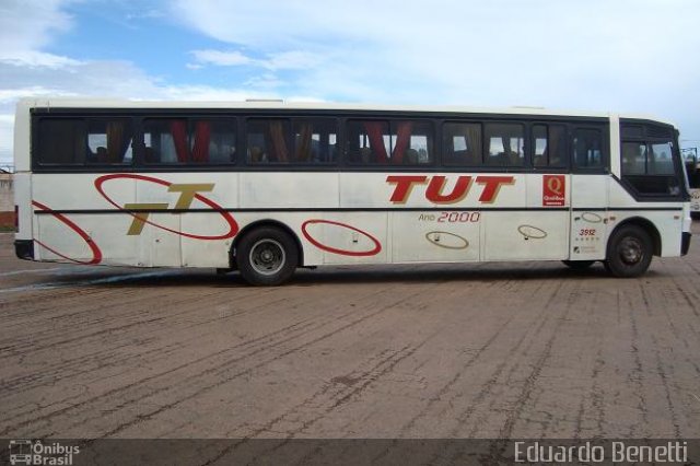 TUT Transportes 3912 na cidade de Cuiabá, Mato Grosso, Brasil, por Eduardo Benetti . Número da foto: #1030120.