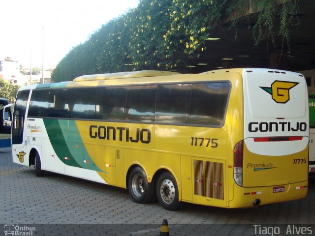 Empresa Gontijo de Transportes 11775 na cidade de Belo Horizonte, Minas Gerais, Brasil, por Tiago  Alves. Número da foto: #1031629.
