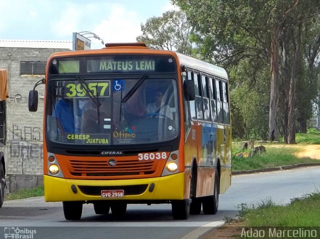 Transjuatuba > Stilo Transportes 36038 na cidade de Betim, Minas Gerais, Brasil, por Adão Raimundo Marcelino. ID da foto: 1031885.