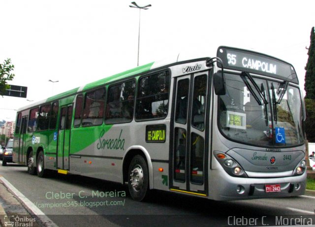 Cidade de Sorocaba - STU 2443 na cidade de Sorocaba, São Paulo, Brasil, por Cleber C.  Moreira. Número da foto: #1030595.