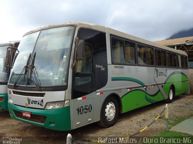 Turin Transportes 1050 na cidade de Ouro Branco, Minas Gerais, Brasil, por Rafael Matos. Número da foto: #1033382.