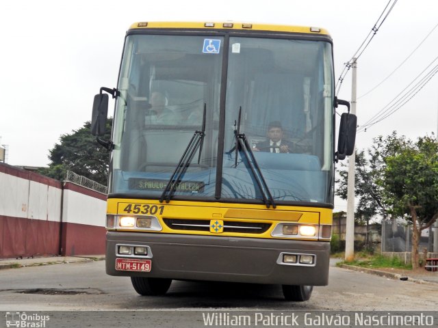 Viação Itapemirim 45301 na cidade de Osasco, São Paulo, Brasil, por William Patrick Galvão Nascimento. Número da foto: #1032192.
