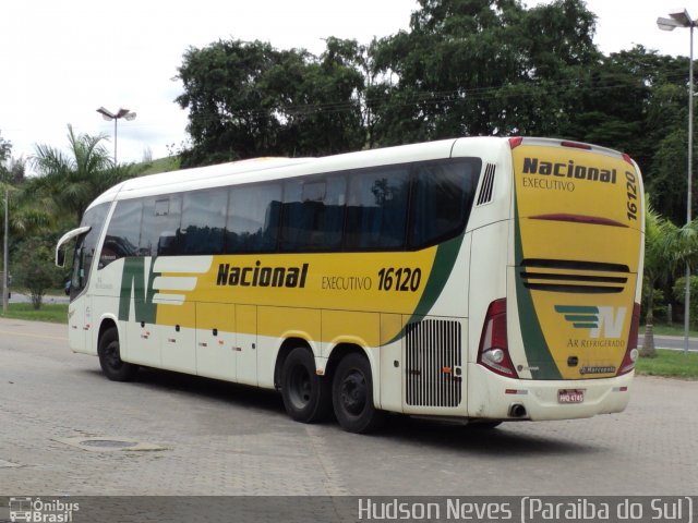 Viação Nacional 16120 na cidade de Paraíba do Sul, Rio de Janeiro, Brasil, por Hudson Neves. Número da foto: #1033523.
