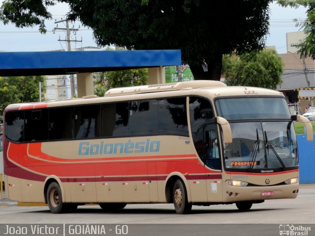 Auto Viação Goianésia 150003-5 na cidade de Goiânia, Goiás, Brasil, por João Victor. ID da foto: 1032694.