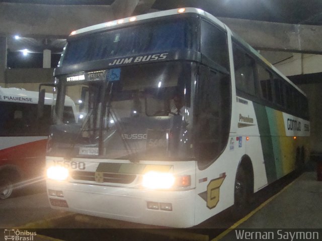 Empresa Gontijo de Transportes 15680 na cidade de Teresina, Piauí, Brasil, por Wernan Saymon. Número da foto: #1033532.