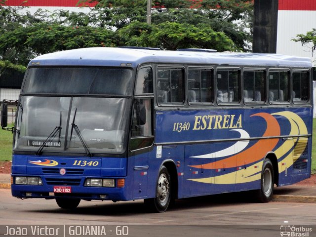 Viação Estrela 11340 na cidade de Goiânia, Goiás, Brasil, por João Victor. ID da foto: 1032681.