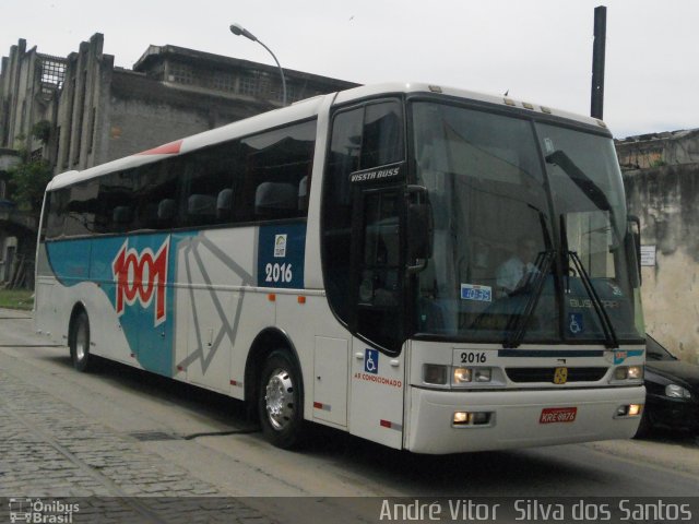 Auto Viação 1001 2016 na cidade de Rio de Janeiro, Rio de Janeiro, Brasil, por André Vitor  Silva dos Santos. Número da foto: #1032670.