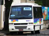 Guaiúba Transportes 1067 na cidade de Santos, São Paulo, Brasil, por Adam Xavier Rodrigues Lima. Número da foto: #1032380.