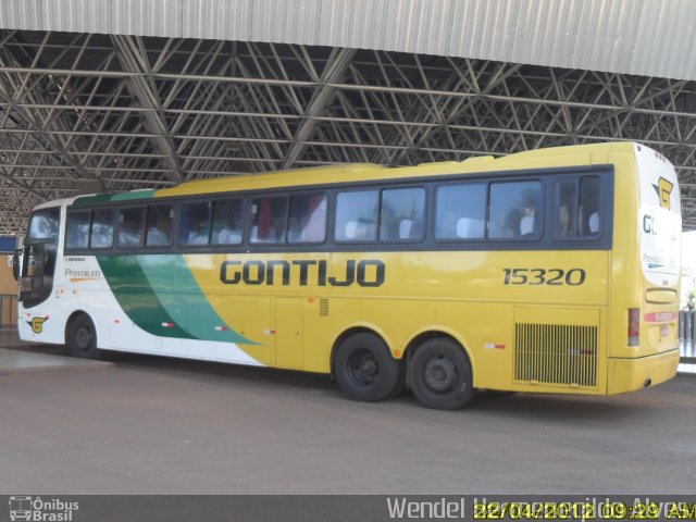 Empresa Gontijo de Transportes 15320 na cidade de Patos de Minas, Minas Gerais, Brasil, por Wendel Hermenegildo Alves. Número da foto: #1033774.