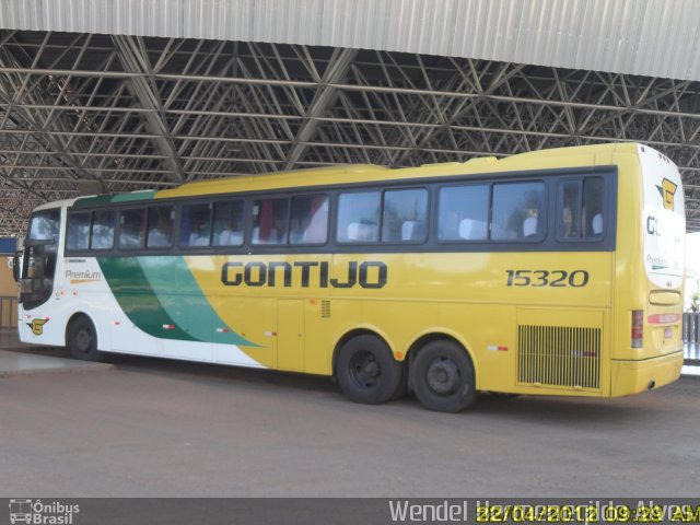 Empresa Gontijo de Transportes 15320 na cidade de Patos de Minas, Minas Gerais, Brasil, por Wendel Hermenegildo Alves. ID da foto: 1033774.