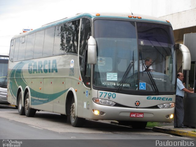 Viação Garcia 7790 na cidade de Campinas, São Paulo, Brasil, por Paulo Camillo Mendes Maria. Número da foto: #1033923.