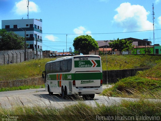 Cia. São Geraldo de Viação 9401 na cidade de Natal, Rio Grande do Norte, Brasil, por Renato Hudson Valdevino. ID da foto: 1034524.