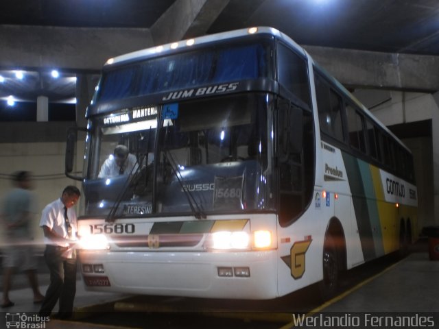 Empresa Gontijo de Transportes 15680 na cidade de Teresina, Piauí, Brasil, por Werlandio Fernandes. Número da foto: #1034265.