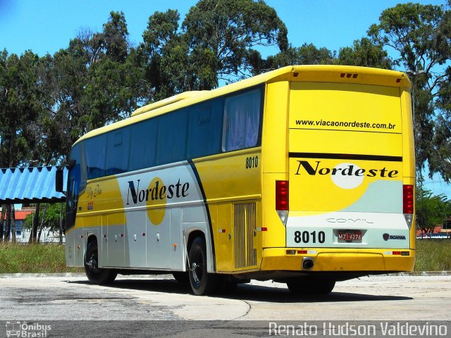 Viação Nordeste 8010 na cidade de , por Renato Hudson Valdevino. Número da foto: #1034520.