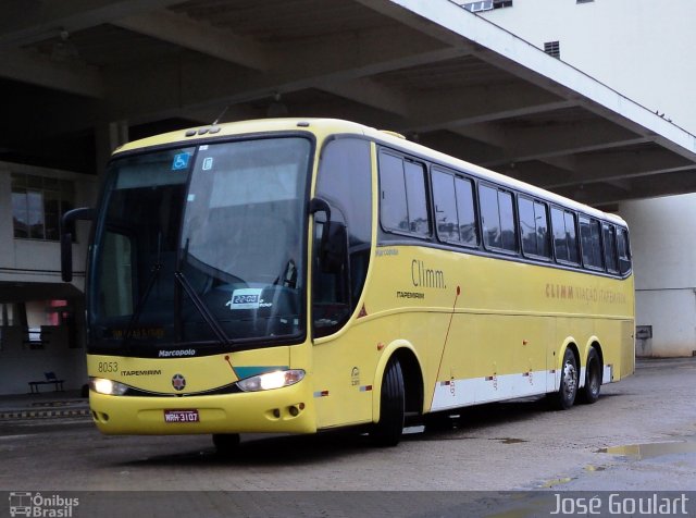 Viação Itapemirim 8053 na cidade de Muriaé, Minas Gerais, Brasil, por José Goulart. Número da foto: #1037082.