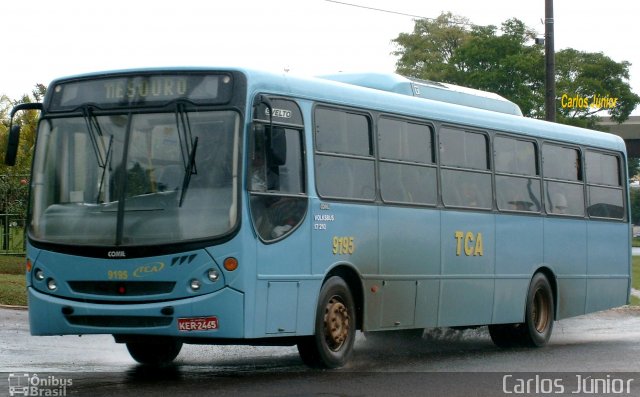 TCA - Transportes Coletivos Anápolis 9195 na cidade de Anápolis, Goiás, Brasil, por Carlos Júnior. ID da foto: 1036066.