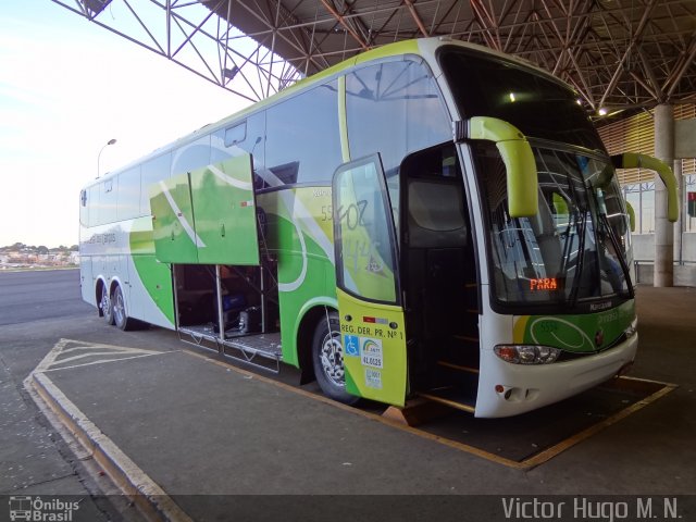 Expresso Princesa dos Campos 5554 na cidade de Guarapuava, Paraná, Brasil, por Victor Hugo M. N. . Número da foto: #1036183.