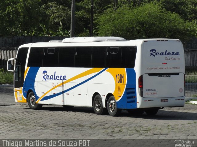 Realeza Bus Service 1381 na cidade de João Pessoa, Paraíba, Brasil, por Thiago Martins de Souza. ID da foto: 1036165.