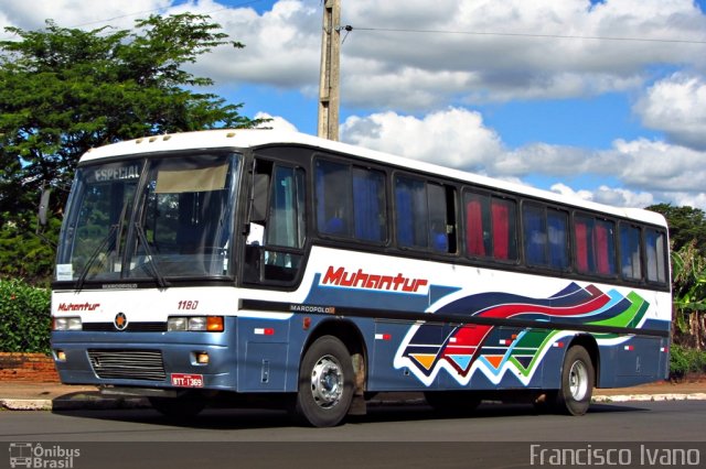 Muhantur Transportes e Locação 1170 na cidade de Paraguaçu Paulista, São Paulo, Brasil, por Francisco Ivano. ID da foto: 1036814.