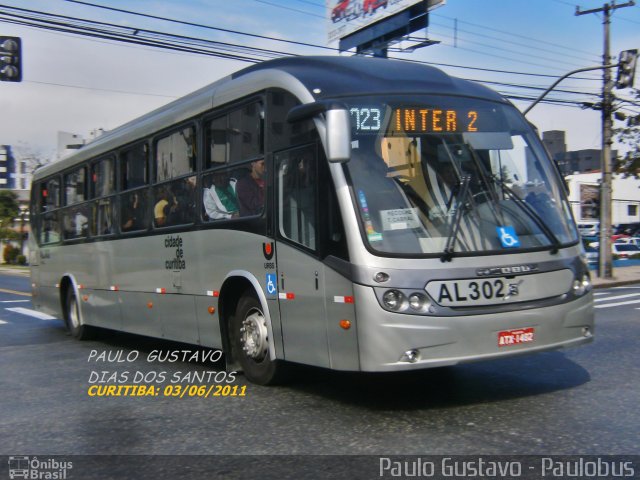 Auto Viação Marechal AL302 na cidade de Curitiba, Paraná, Brasil, por Paulo Gustavo. ID da foto: 1036749.