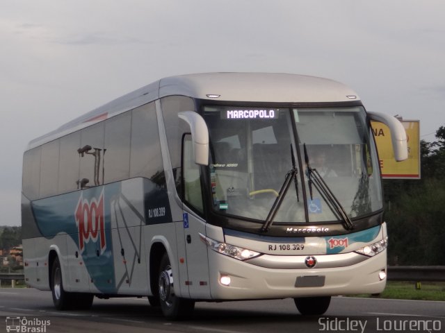 Auto Viação 1001 RJ 108.329 na cidade de Queimados, Rio de Janeiro, Brasil, por Sidcley Lourenço. ID da foto: 1036702.