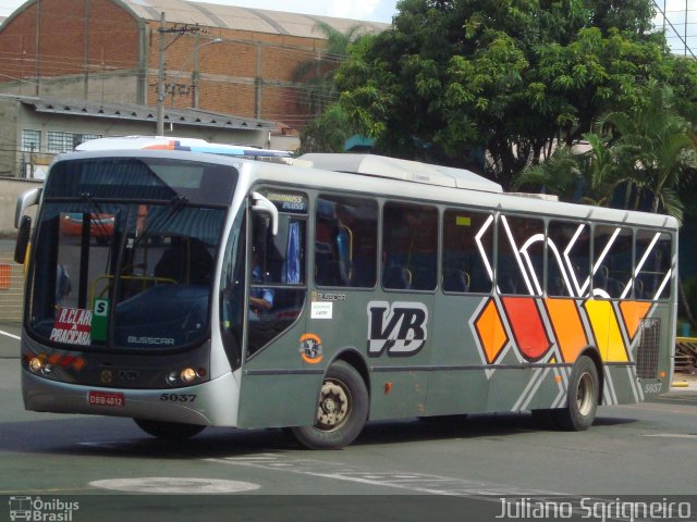 VB Transportes e Turismo 5037 na cidade de Piracicaba, São Paulo, Brasil, por Juliano Sgrigneiro. Número da foto: #1036384.