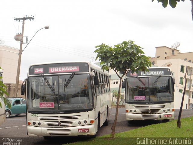 Empresa de Transportes Lider 6090 na cidade de Uberaba, Minas Gerais, Brasil, por Guilherme Antonio. Número da foto: #1036684.