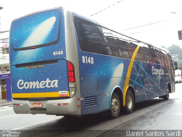 Viação Cometa 8140 na cidade de Santos, São Paulo, Brasil, por Daniel Santos Sardi. Número da foto: #1035928.
