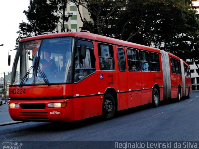 Auto Viação Redentor HD224 na cidade de Curitiba, Paraná, Brasil, por Reginaldo Levinski da Silva. ID da foto: 1036750.