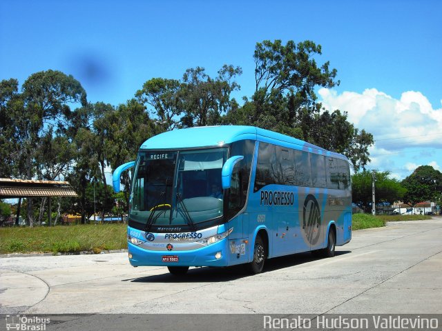 Auto Viação Progresso 6051 na cidade de Natal, Rio Grande do Norte, Brasil, por Renato Hudson Valdevino. ID da foto: 1036319.