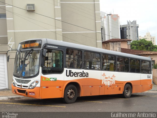 Empresa de Transportes Lider 1042 na cidade de Uberaba, Minas Gerais, Brasil, por Guilherme Antonio. Número da foto: #1036687.